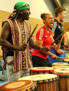 Djembe AGOGO percussie workshop
