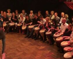 Percussie-workshop Djembé - aGoGó met reacties Percussie-workshop Djembé - aGoGó met reacties