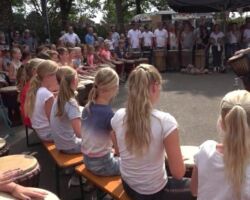 Djembe workshop scholieren presentaties Djembe workshop scholieren presentaties